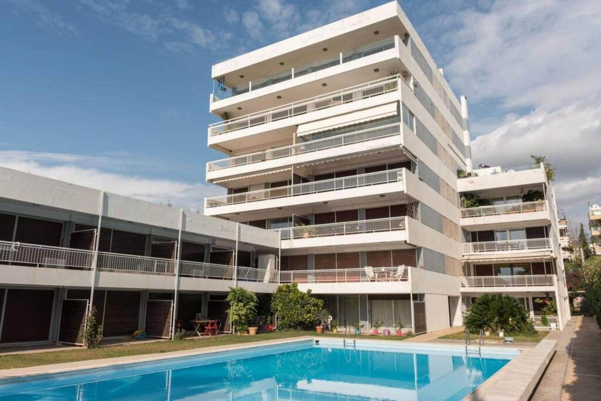 Βουλα A Gem At Voula 1' Walk From The Beach Apartman Athén Kültér fotó